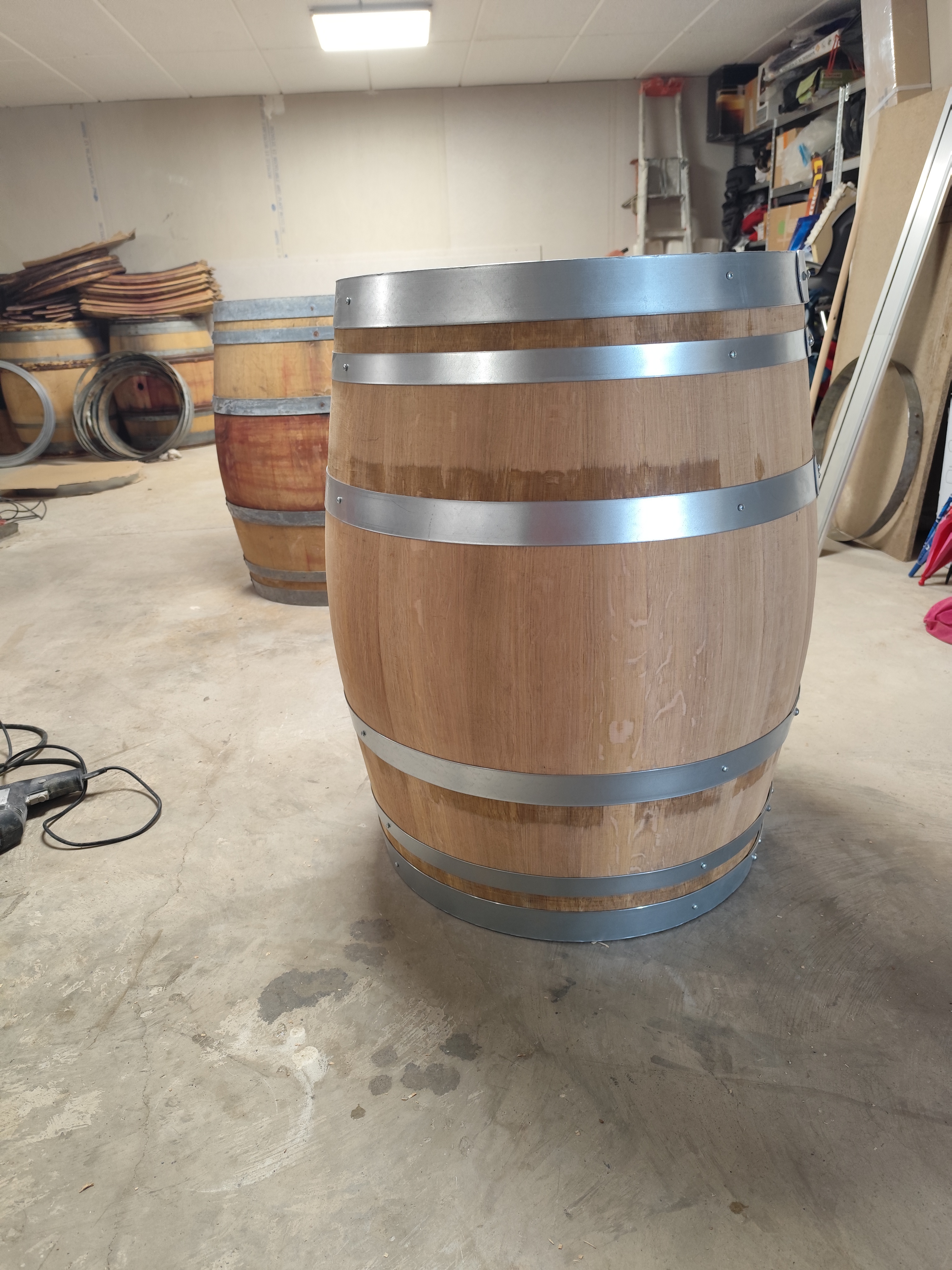 Tonneau rénové - Finition professionnelle